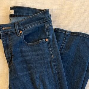 LOFT Women's Blue Jeans - Modern Straight